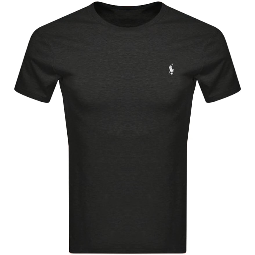 Alternative Image for ProductRalph Lauren Crew Neck Slim Fit T Shirt Black1